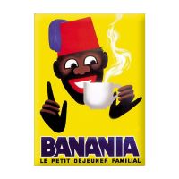 Magnet Banania Le Petit Déjeuner Familial