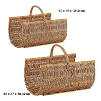 Panier à Bois en Osier Buff Aubry Gaspard