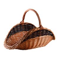 Panier à Bois Ovale en Osier Aubry Gaspard