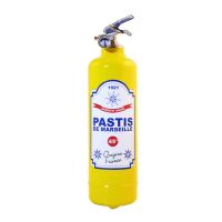 Extincteur Poudre Pastis de Marseille Fire Design