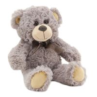 Peluche Ours Gris Foncé Aubry Gaspard