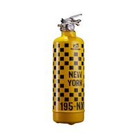 Extincteur Poudre 1kg Rallye New York Jaune Fire Design