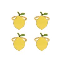 Ronds de Serviette Citron
