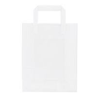 Sac Papier Blanc 26x10x33cm