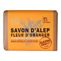 Savon d'Alep à la Fleur d'Oranger 100g Aleppo Soap