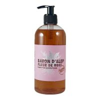 Savon d'Alep Liquide Fleur de Rose 500ml Aleppo Soap