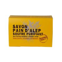 Savon Pain d'Alep Soufre Purifiant 150g Aleppo Soap