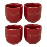 Gobelet Tout Est Possible x4