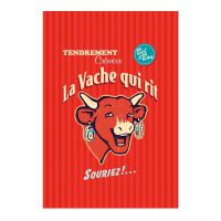 Torchon La Vache Qui Rit Rétro Rouge Coucke