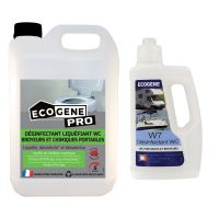 W7 Désinfectant WC Portable & Broyeur Ecogene