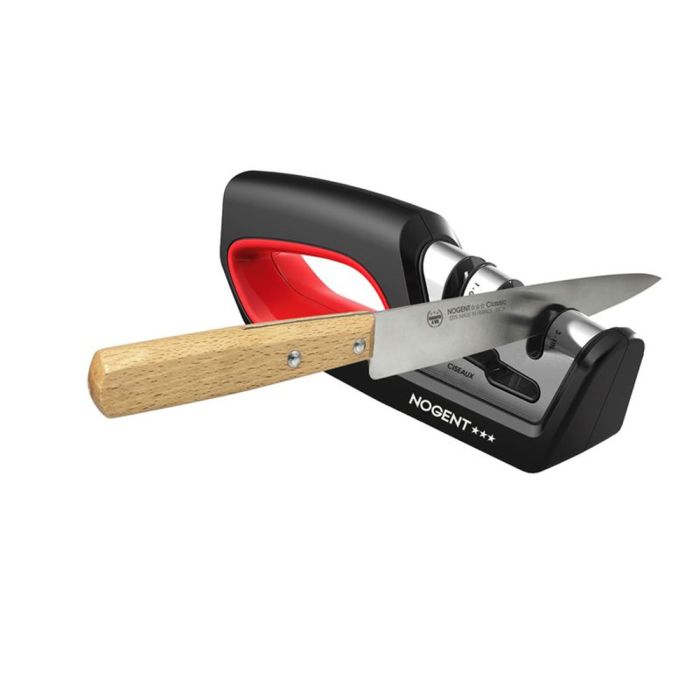 FISHTEC® Aiguiseur de Couteaux Acier, Céramique, Ciseaux - 4 Fentes