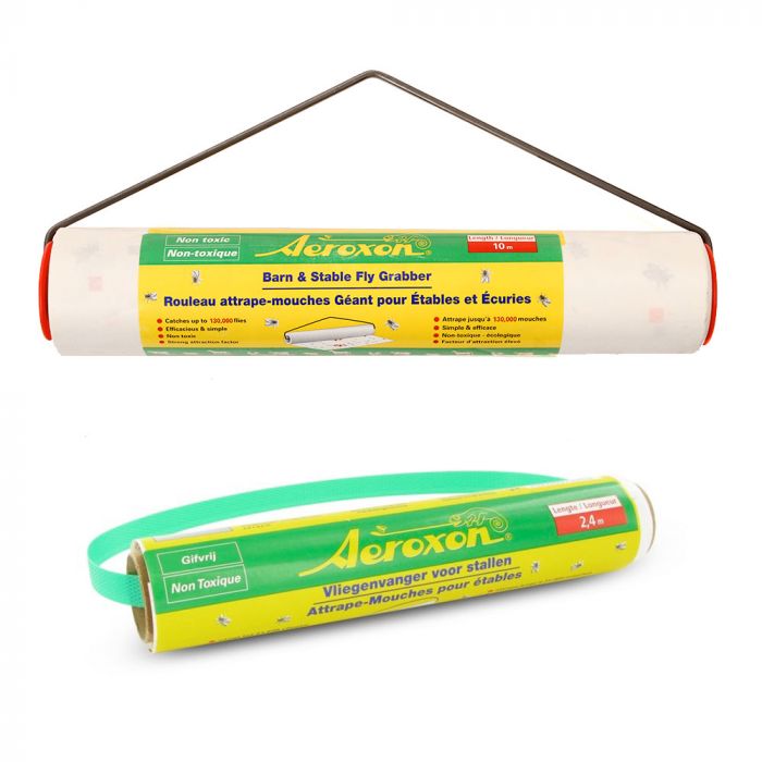LOT DE 4 ROULEAUX ATTRAPE MOUCHE ET INSECTES VOLANT LA FOURMIE