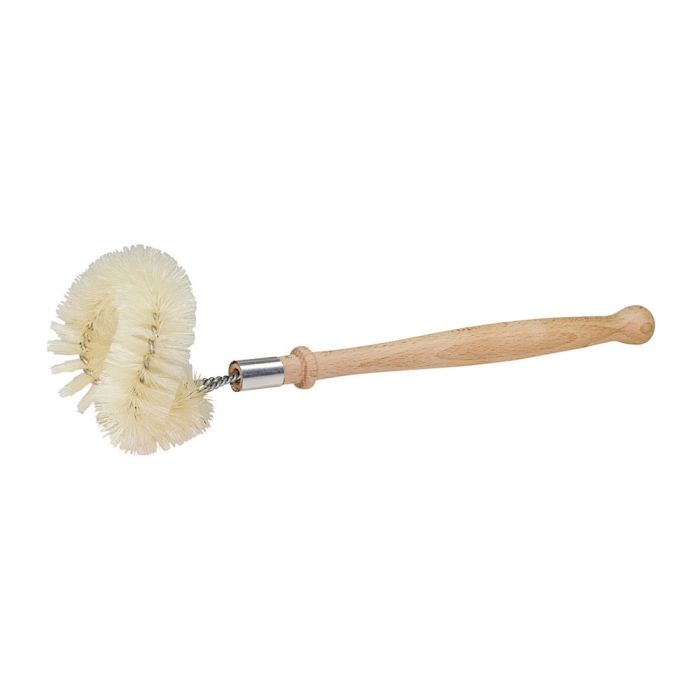 Broc avec brosse de toilette. Porte brosse wc sur