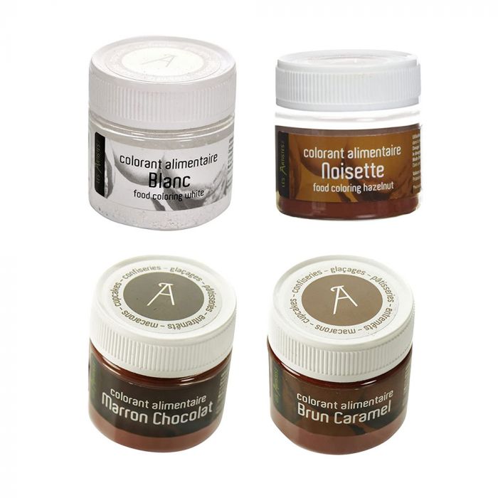 Colorants Alimentaires en Poudre, Achat Pigment Hydrosoluble & Liposoluble  