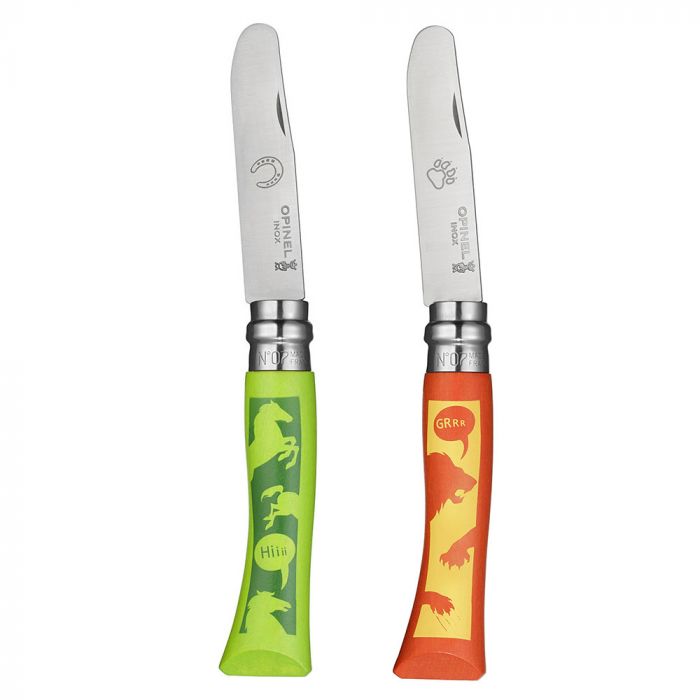 Couteau Animopinel n°7 Opinel, Achat Couteaux Enfant, Acheter Coutellerie 