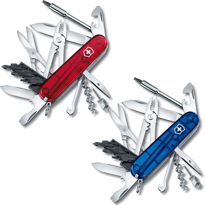 Couteau Suisse Cyber Tool M Rubis 34 Fonctions 1.7725.T Victorinox