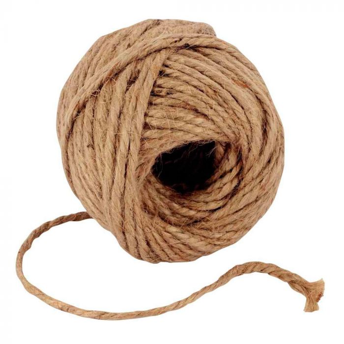 Ficelle de Jute Naturelle Robuste 20m Corde de Chanvre Ficelle Forte Jute  Naturel Bricolage Decking pour Corde d'artisanat/Corde à gratter pour  Chat/Paquet de Jardin pour Chat : : Bricolage