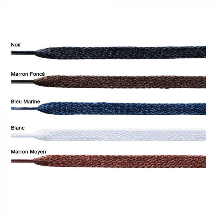 Lacet bleu marine plat deals