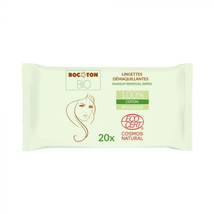 Lingettes Démaquillantes Bio x20