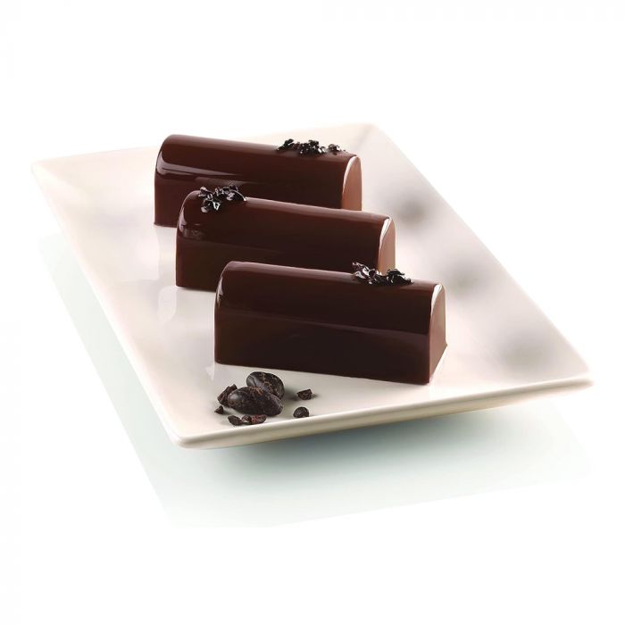 Moule à Chocolat Mini Bûche - Moule petites bûches chocolatées