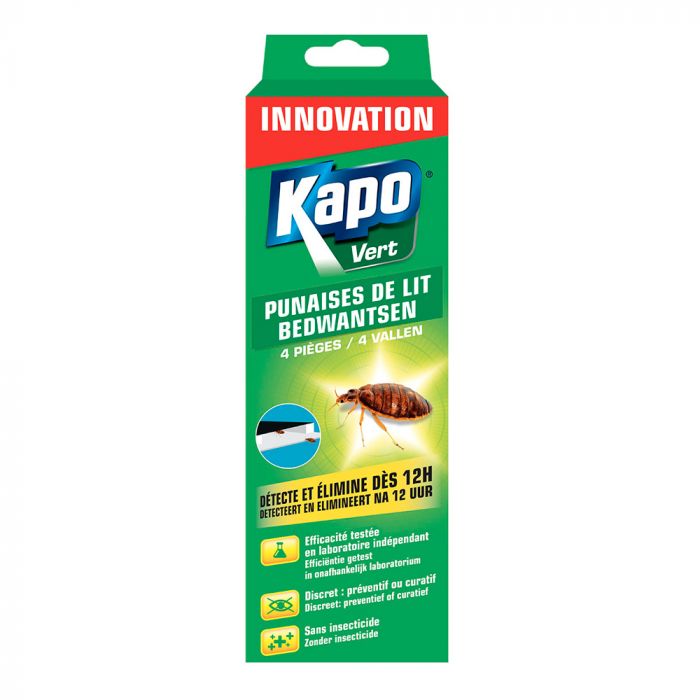 Piège de Détection Punaises de Lit - Insectovert - Lot de 2