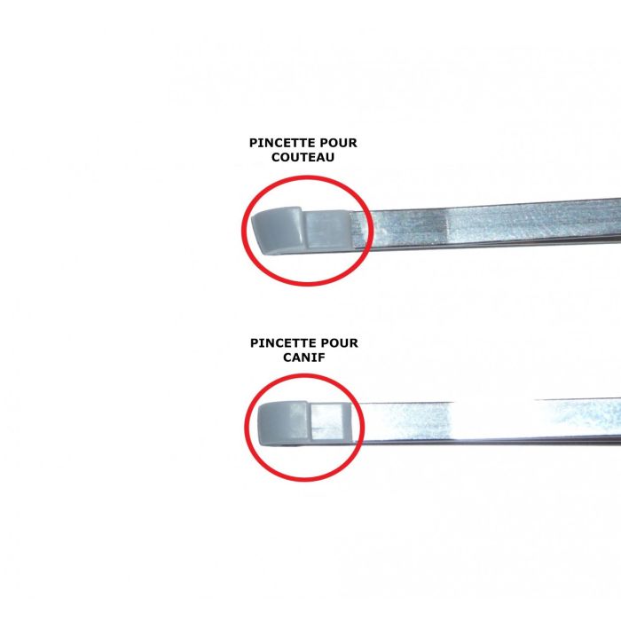 Protege Lame Couteau Alipis Lot De 250 Caches De Protection Pour Embouts De Couteau, Manchons De Protection Pour Pointes De Couteau, Protection De La Pointe De La Lame, Petits Outils, Ménage, Blanc