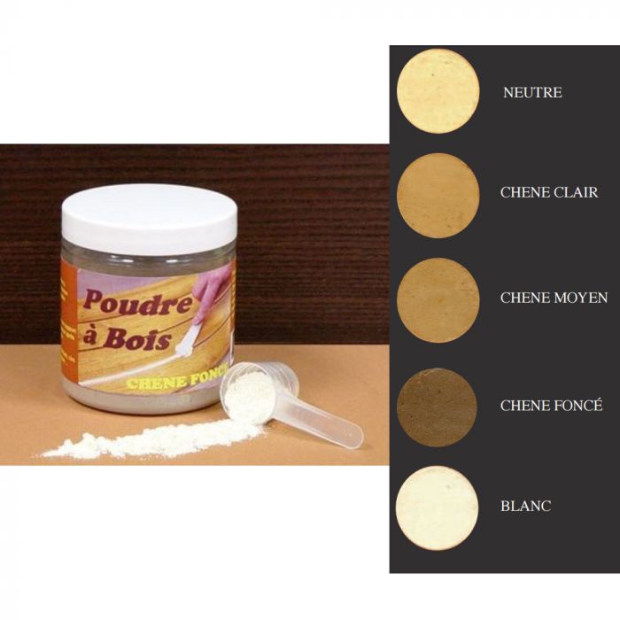 Mastic pour bois en poudre de Blanchon - Colobar Peinture & Décoration