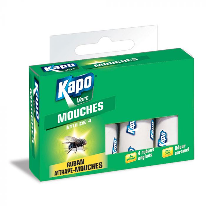 Rubans Attrape-Mouches Kapo, Insecticide Naturel 