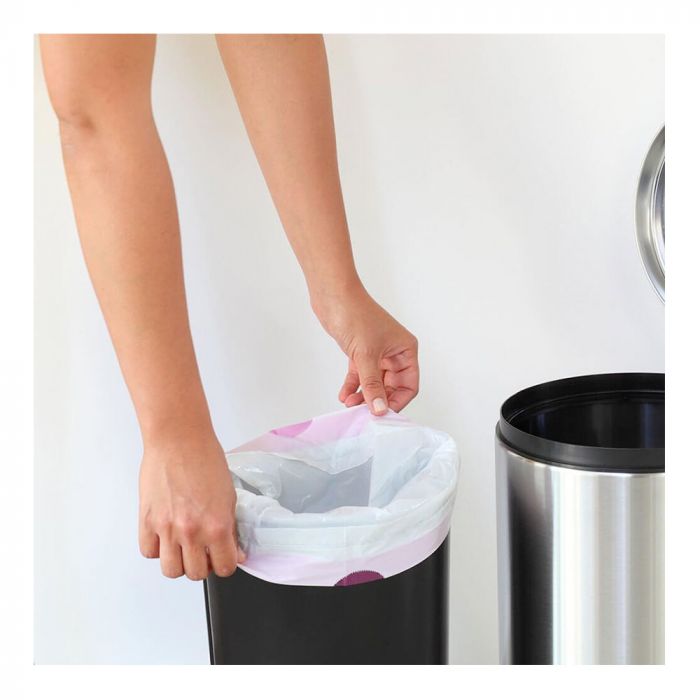 Brabantia - Sacs poubelle PerfectFit, Distributeur, 40-45L - 362163 :  : Epicerie