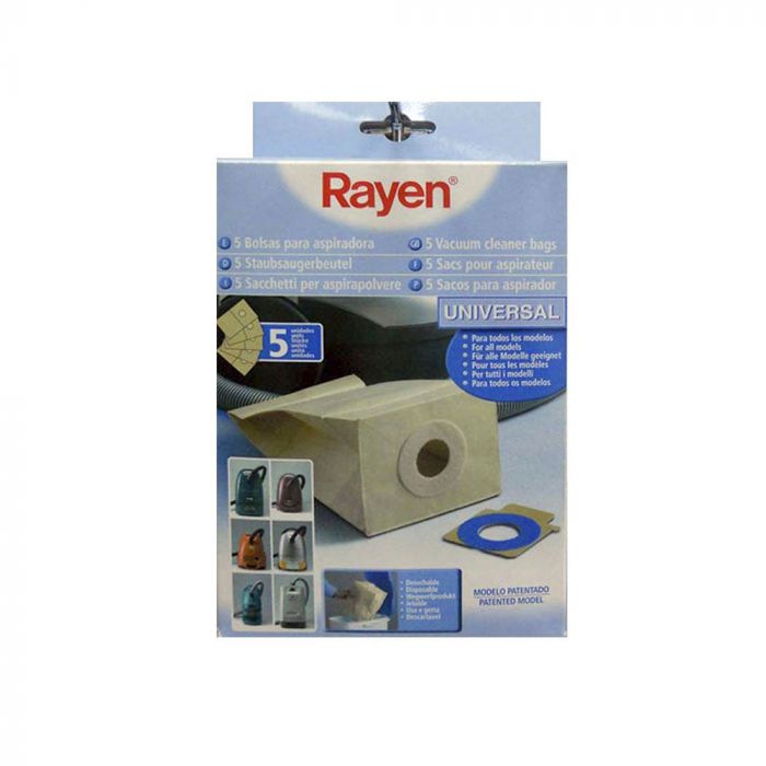 Sacs aspirateur universel en tissu - Lavable et réutilisable - RAYEN