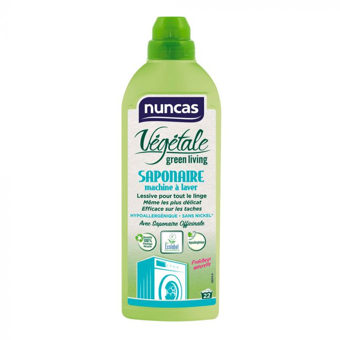 Saponaire Machine Nuncas, Lessive Hypoallergénique 