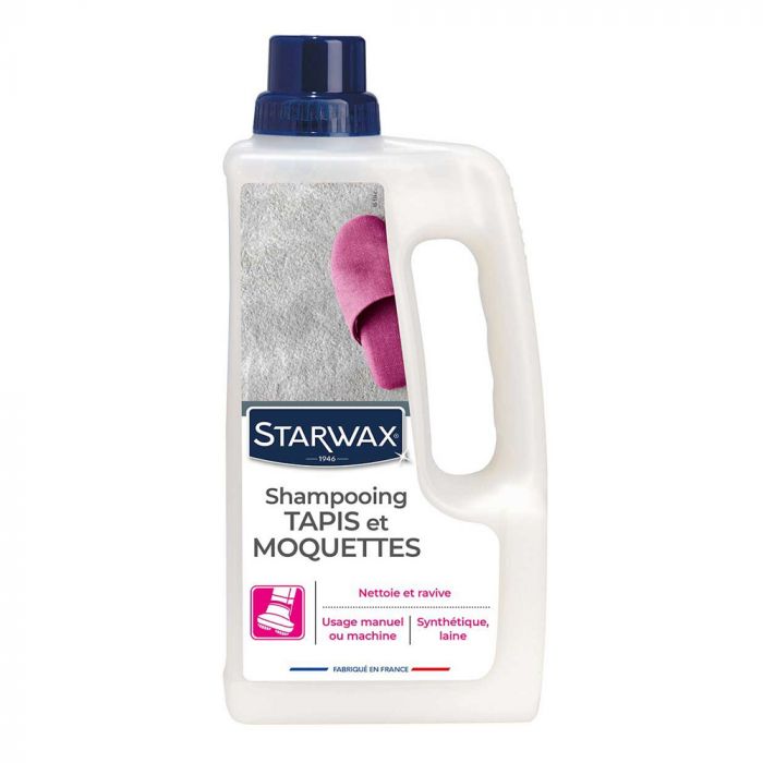 Shampooing Raviveur Moquette Starwax, Achat Nettoyant Tapis, Produit  d'Entretien 