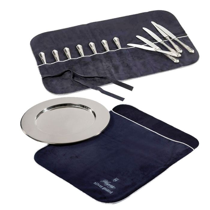 Hagerty Housse Anti-ternissement Pour Argenterie – 30x30 Cm – Velours Imprégné – Pour Assiettes, Plats, Plateaux