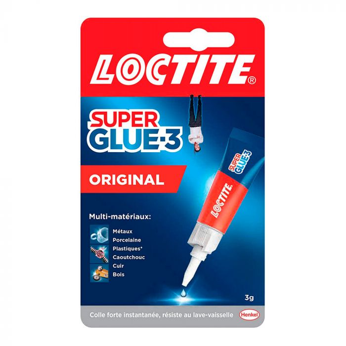 Colle SuperGlue-3 Liquide Universal Loctite