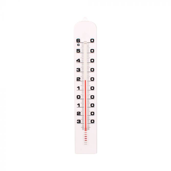 Thermomètre intérieur/extérieur en plastique 40cm