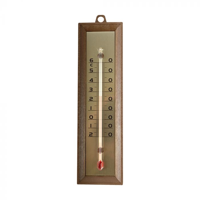 Thermométre extérieur en aluminium - Lolly ventouse - H 16,2 X 7.2