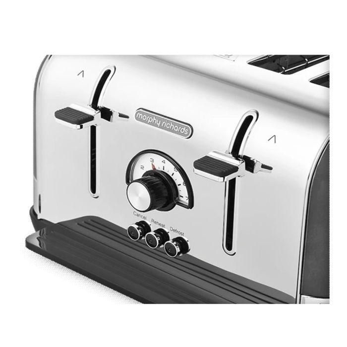 Morphy richards Grille-pain Morphy Richards 248131 noir 4 toasts 7 niveaux de brunissage pas cher