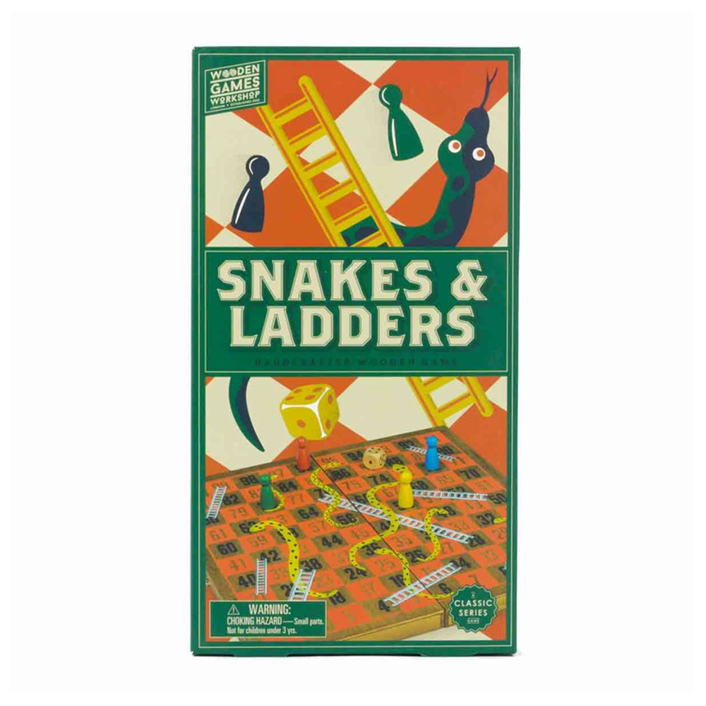 Jeu Serpents Et Échelles Pliant Compact – Voyage, Famille, École – Dès 4 Ans – 14,7 G – Facile à Ranger