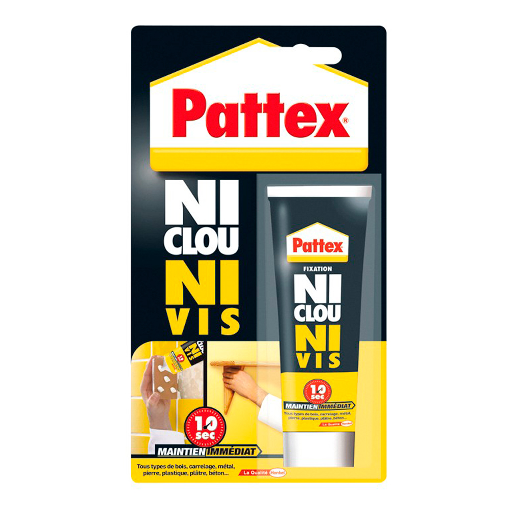 Fixation Ni clou ni vis PATTEX