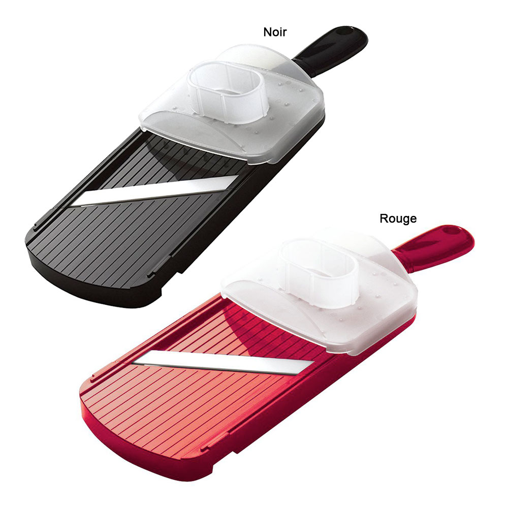 Mandoline avec lame en céramique pour un tranchant parfait Mandoline avec lame en céramique pour un tranchant parfait