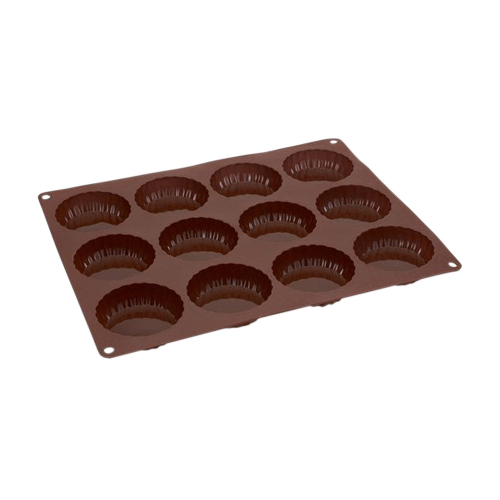 Moules à Tarte En Silicone Souple - Lot De 2 Pièces De 26,5 Cm - Antiadhésif Et Flexible