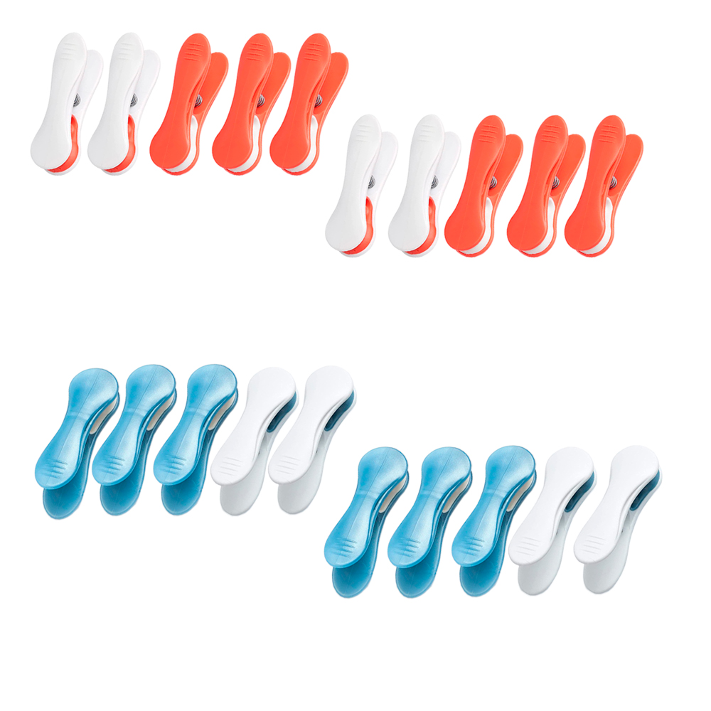 Lot De 48 Pinces à Linge Bimatière Extra Fortes LAGUELLE - Fabriquées En France, Anti-UV Et Protection Douce