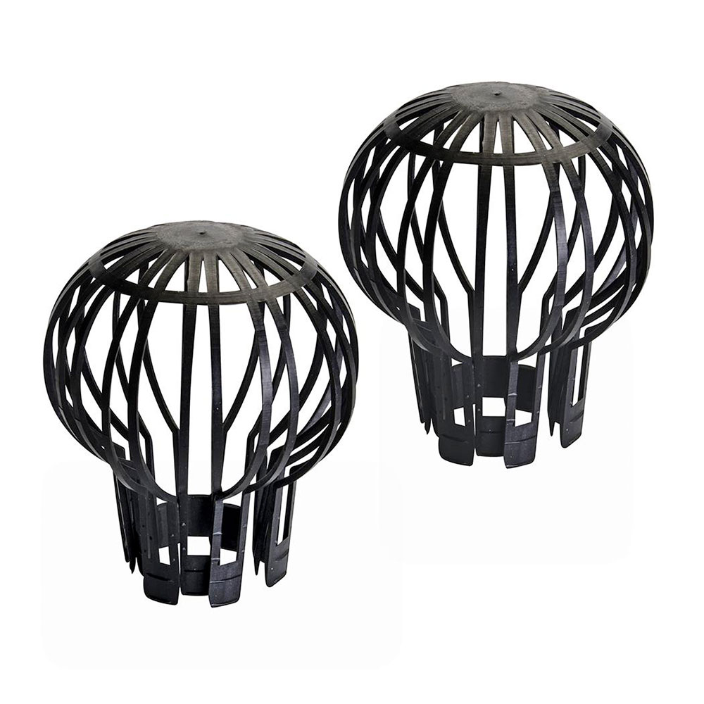 Protections De Gouttière En Acier Inox - Filtre Anti-feuilles Pour Tuyaux De 100mm à 110mm - Installation Facile Sans Outils