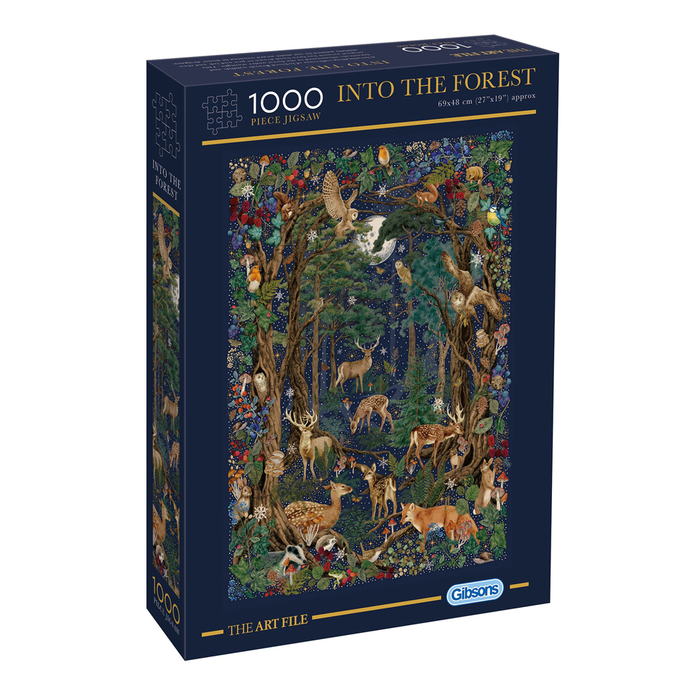 Puzzle 1000 pièces : Forêt enchantée - Heye - Rue des Puzzles