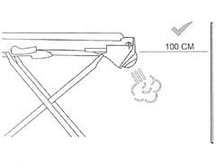 Table à Repasser Steamflow